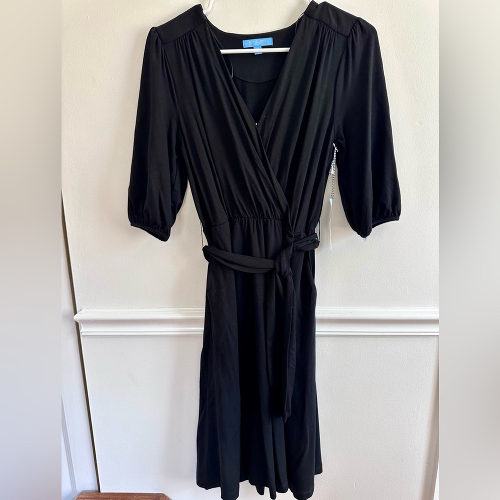 Draper James RSVP for Kohls black knit dress NWT XS